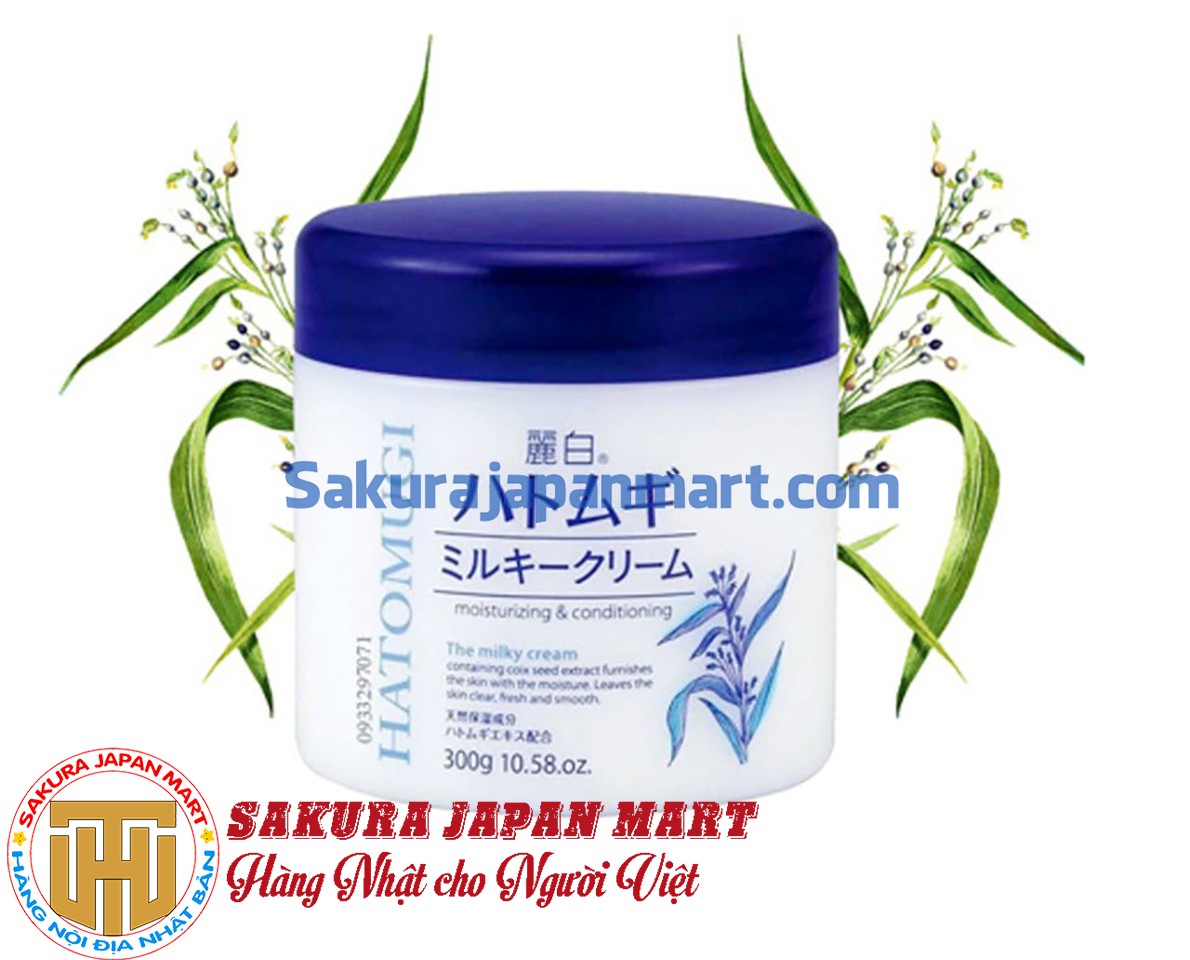 Kem Dưỡng Ẩm Hatomugi 300gr Nhật Bản